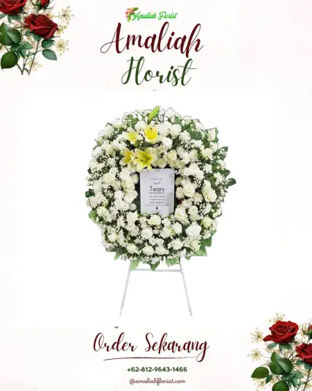 Krans Bunga Duka Sukarahayu